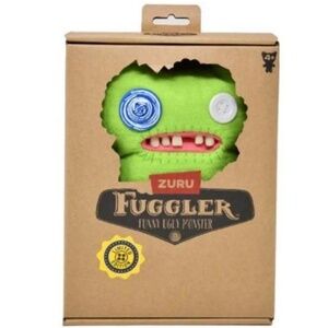 Zuru Fuggler Limited Edition Green Funny Ugly Monster Plush Toy 9 Inch
